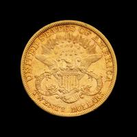 An 1877 Liberty Head $20 Gold Coin