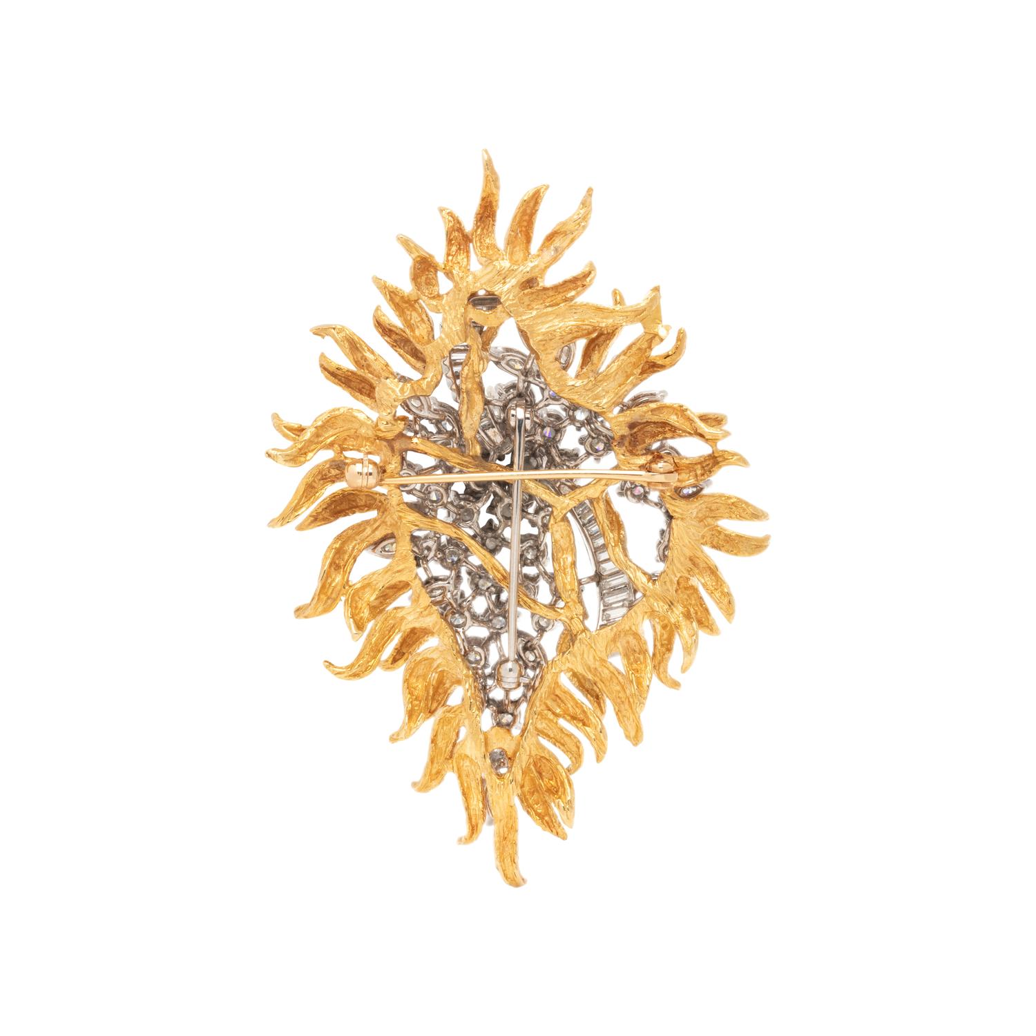 DIAMOND CONVERTIBLE BROOCH