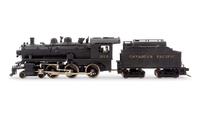 A United Scale Models HO-Gauge Canadian Pacific 4-6-0 Locomotive and Tender