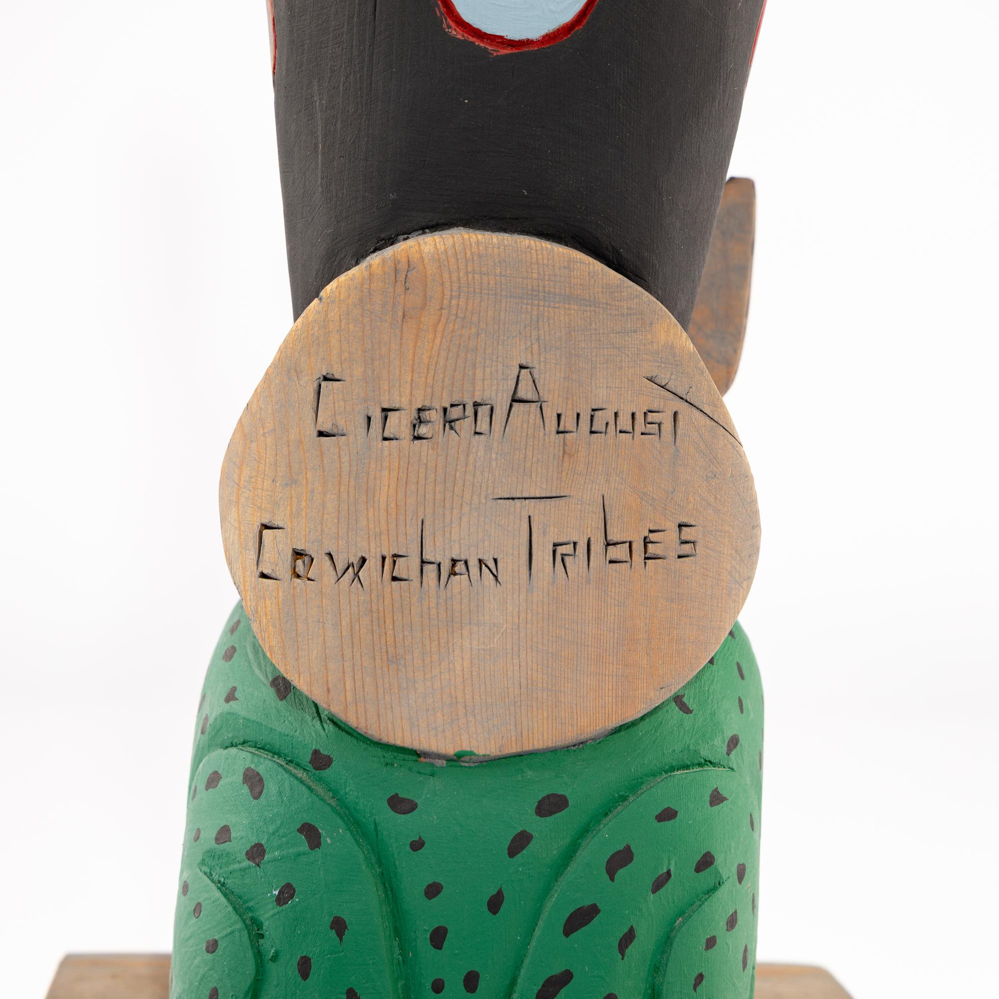 Painted Model Totem Pole