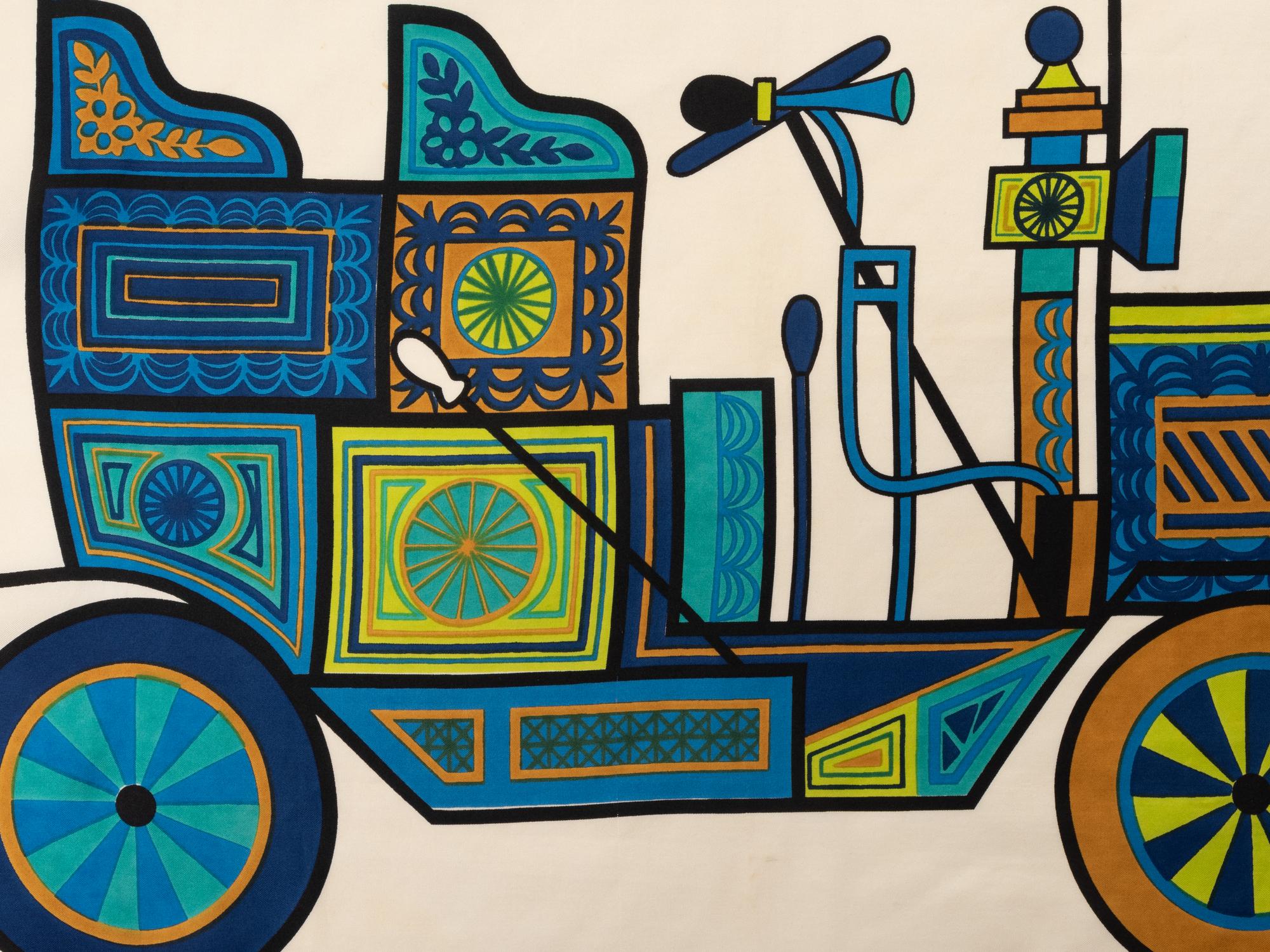 Collection of Five Designer Scarves, 1960-2000s