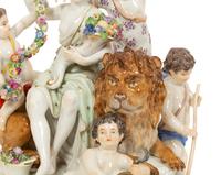 A Meissen Porcelain Europa Figural Group