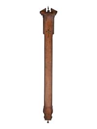 A George III Mahogany Stick Barometer