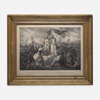 Christopher Kimmel (American, 1830-1872) The Outbreak of the Rebellion; together with a companion