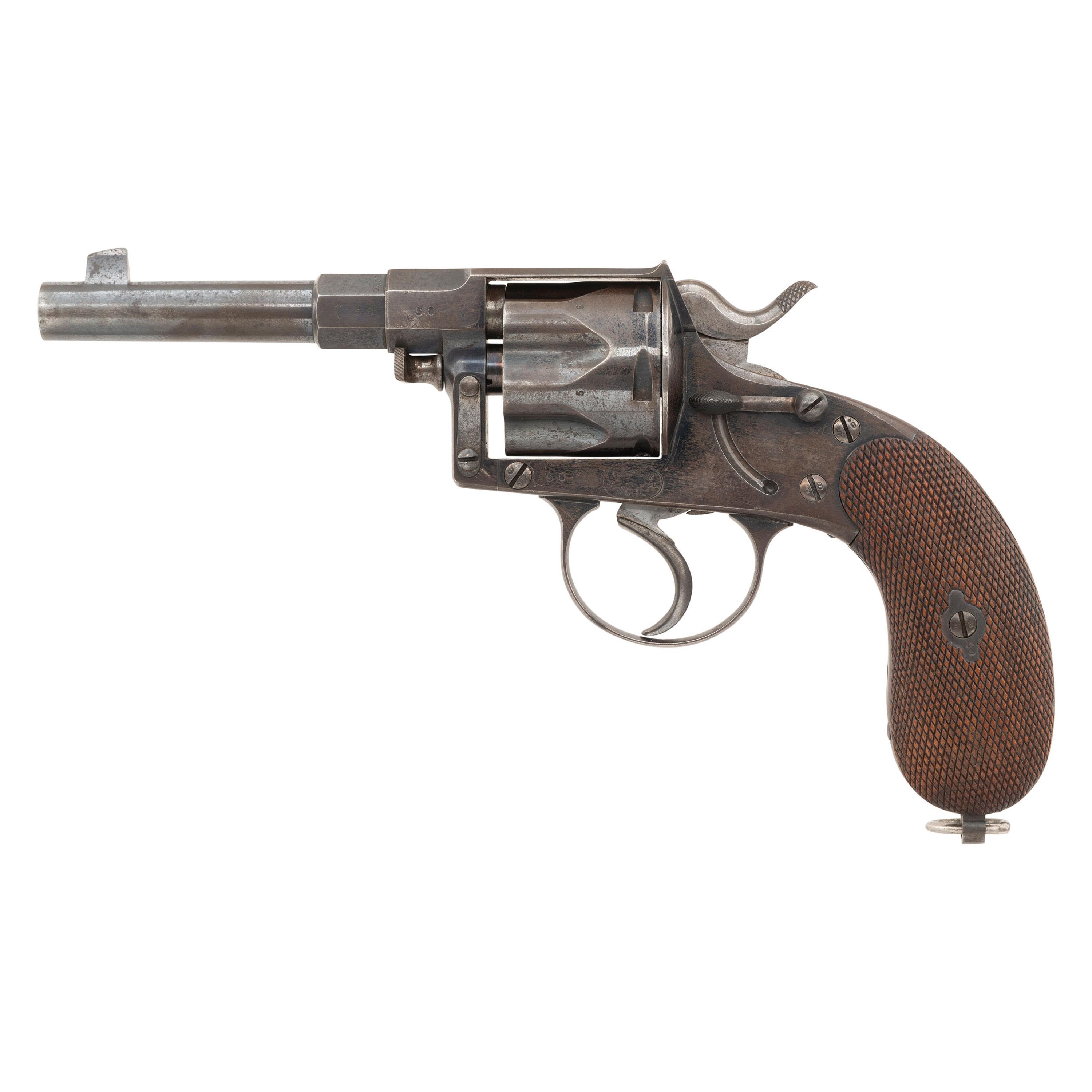 German Model 1883 Reichsrevolver by the Suhl Consortium