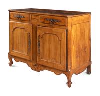 A Louis XV Fruitwood Side Cabinet