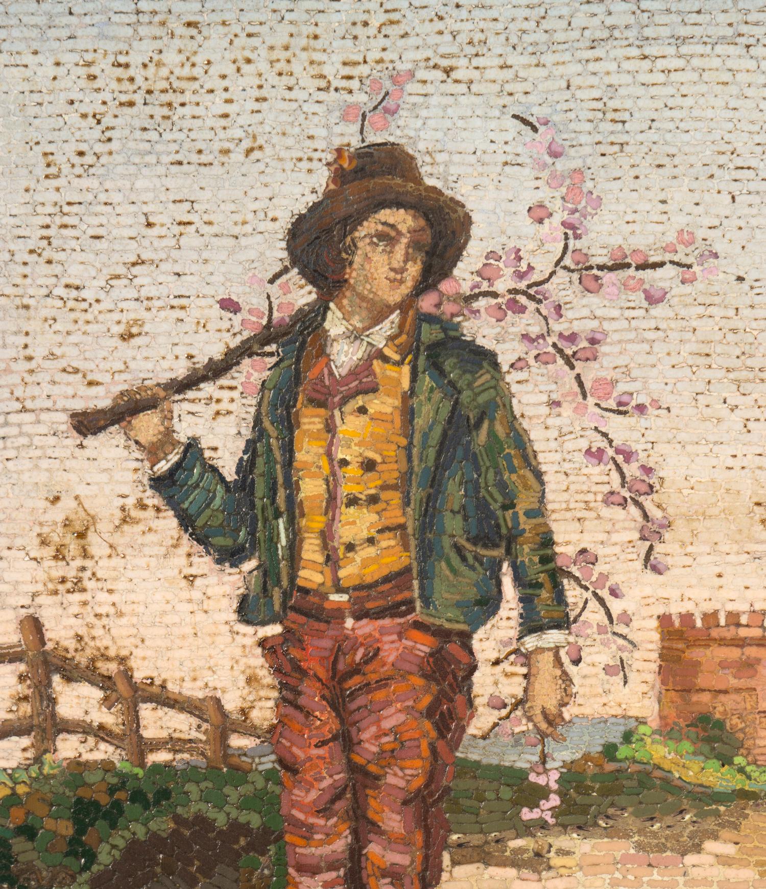 An Italian Micromosaic Panel
