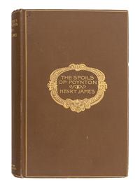 JAMES, Henry (1843-1916). A group of 3 works by JAMES, comprising,