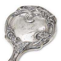 An Assembled American Silver Dressing Set