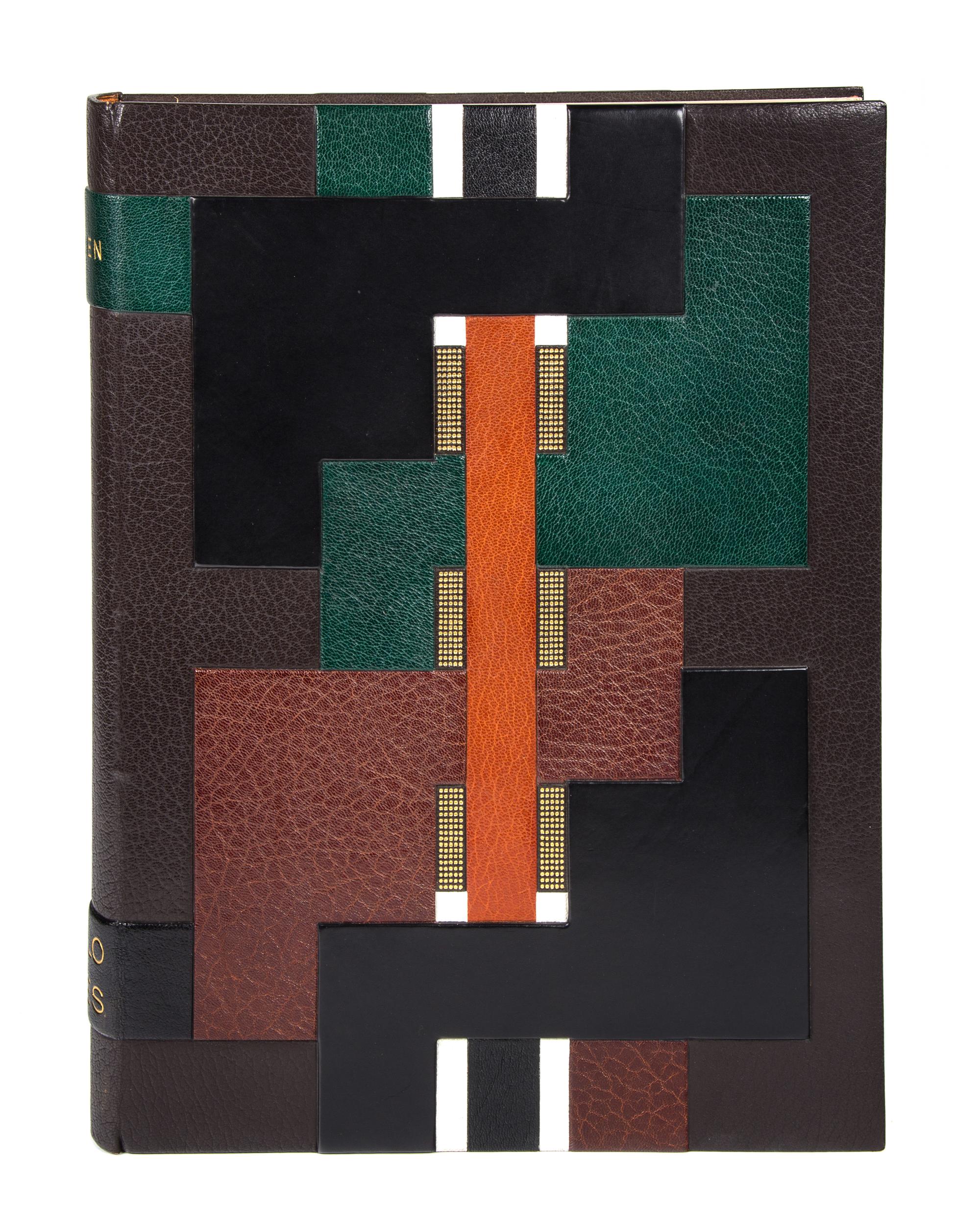 (LAURENS, HENRI) LUCIEN DE SAMOSATE [LUCIAN]. Dialogues. Paris, [1951]. Limited. Bound by Robert Bonfils. Signed.