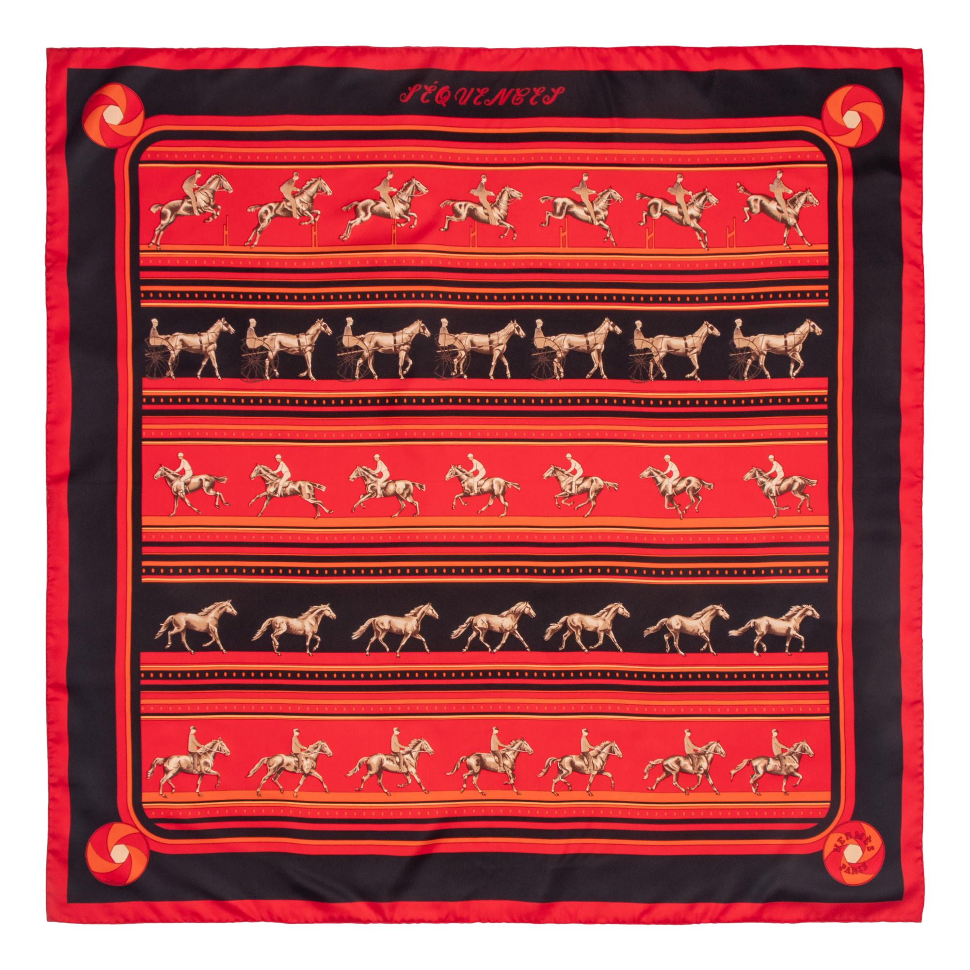 Three Hermès Scarves