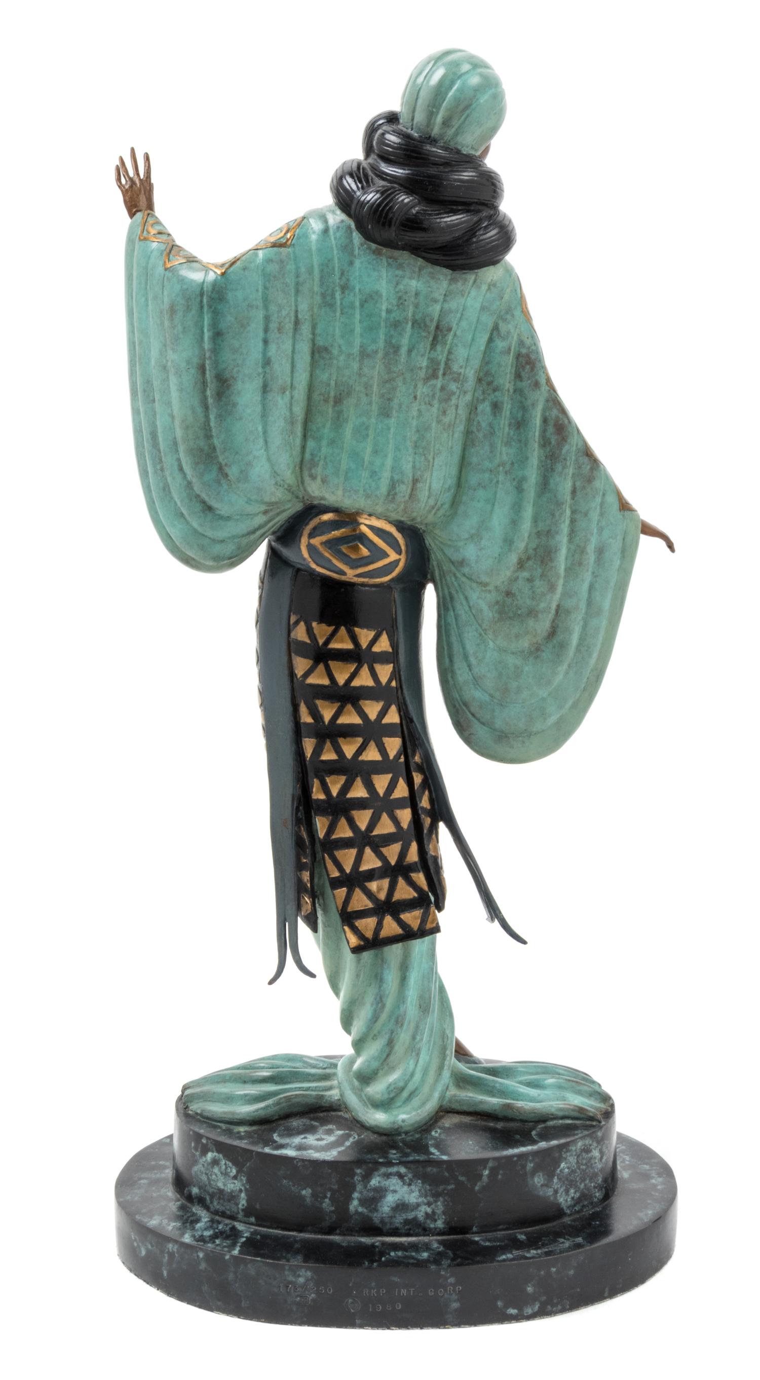 Erte (Romain de Tirtoff), (Russian/French, 1892-1990), An Evening in 1921, 1980 ed. 173/250