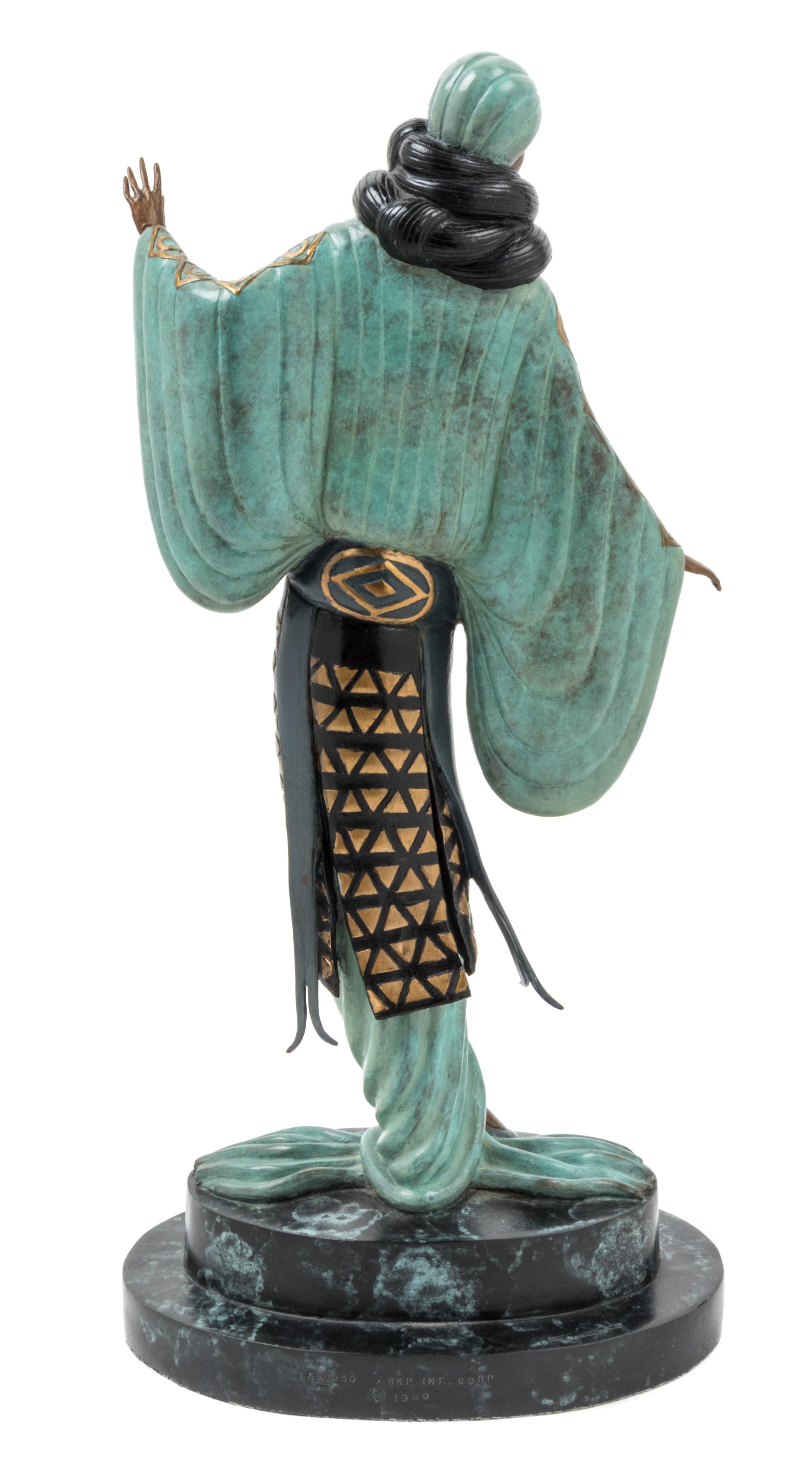 Erte (Romain de Tirtoff), (Russian/French, 1892-1990), An Evening in 1921, 1980 ed. 173/250