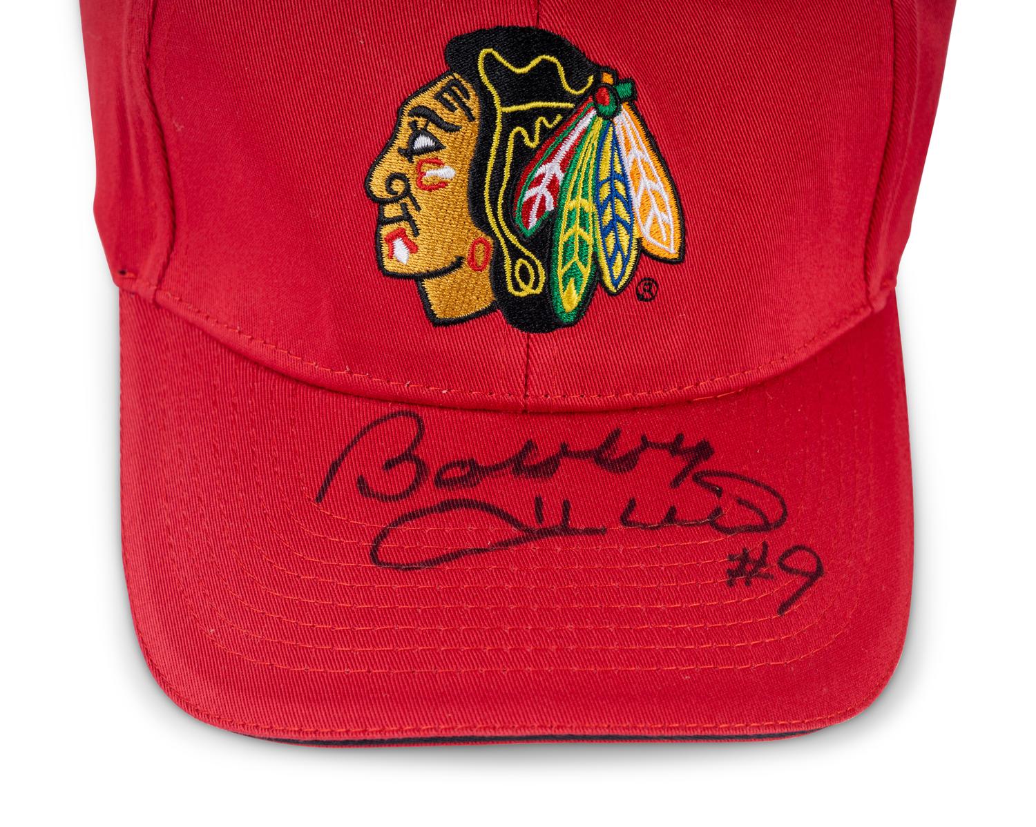 A Group of Bobby Hull and Stan Mikita Signed Autograph Items