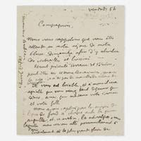 [Literature] Jarry, Alfred Autograph Letter, signed