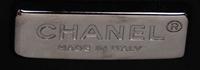 Chanel, Black Satin Ribbon Evening Bag