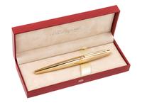 An S.T. Dupont Gold-Plated Ellipsis Fountain Pen