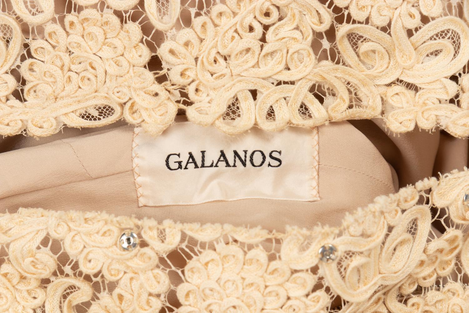 Four Designer Dresses: Three Galanos, One Samuel Winston, 1960's