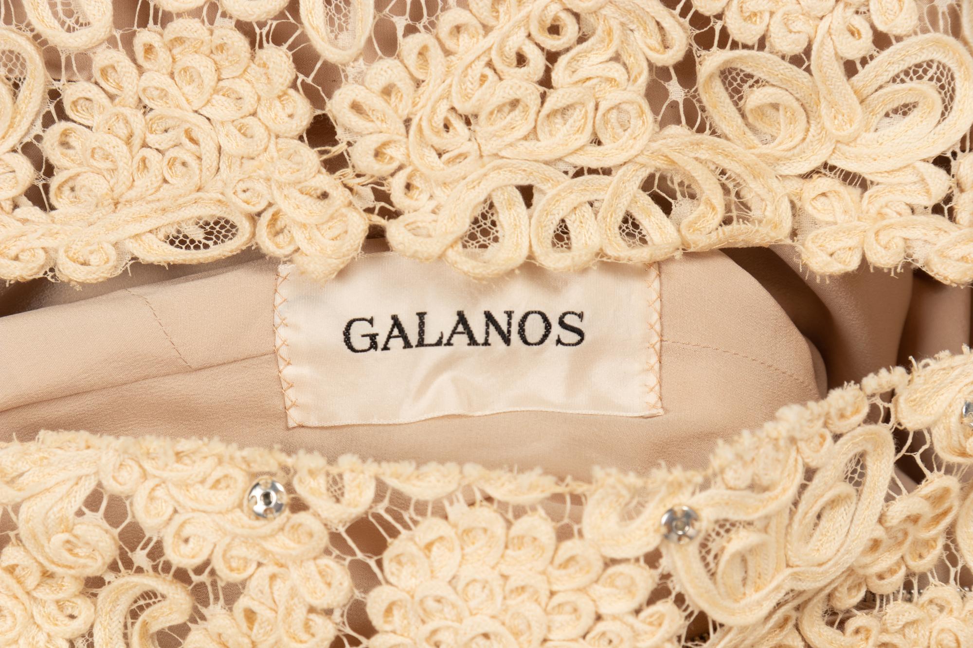 Four Designer Dresses: Three Galanos, One Samuel Winston, 1960's