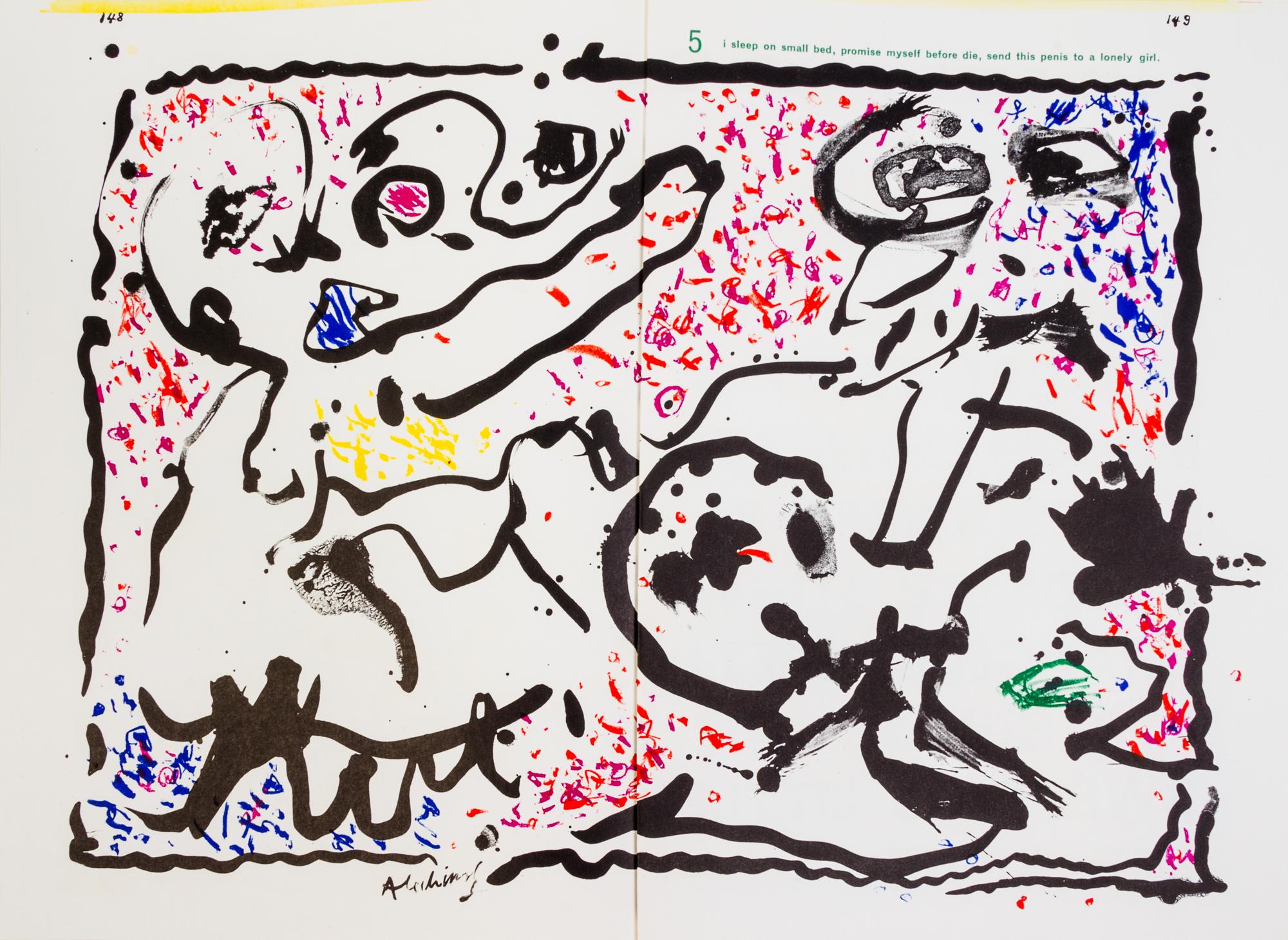 (WARHOL, ANDY, et al.) TING, WALLASE. One Cent Life. Ed. by Sam Francis. Bern, 1964. Limited.