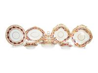 A Partial Dessert Service of English Derby Porcelain — CIRCA 1815