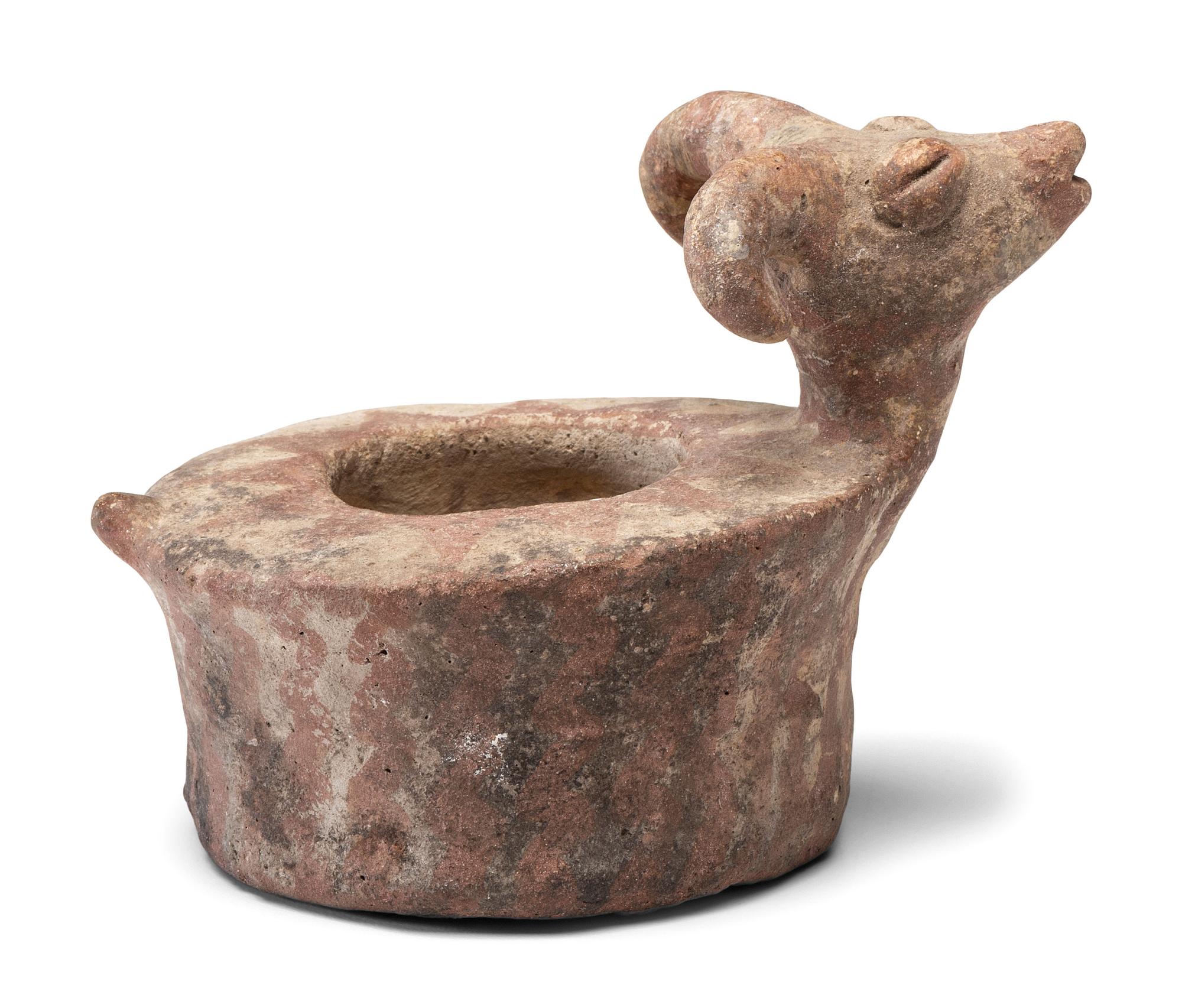 Hohokam Ram Effigy Bowl