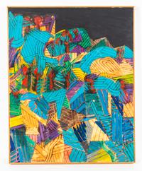 Harry Bouras, (American, 1931-1990), Night Cascade, 1984