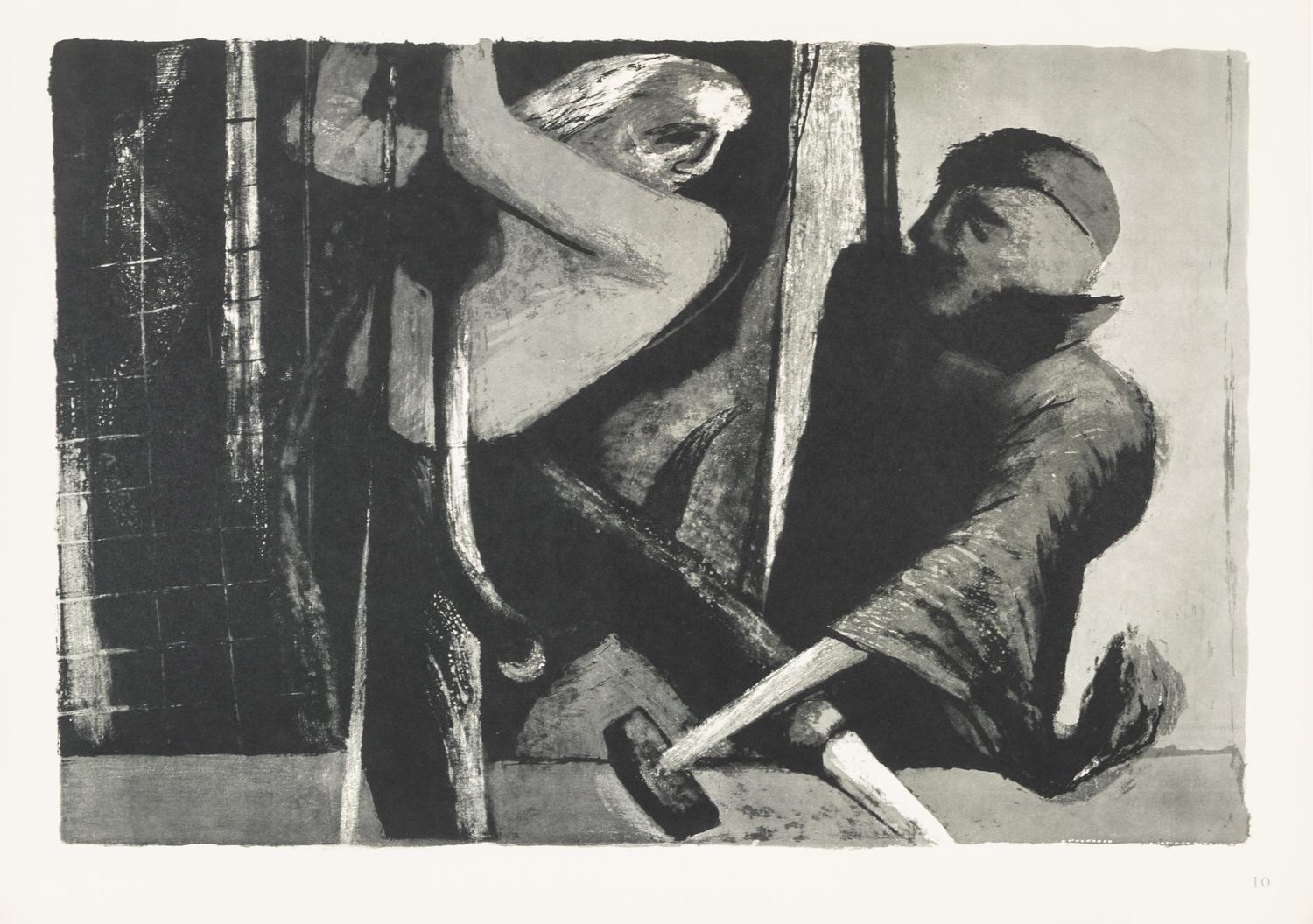 Benton Murdoch Spruance, (American, 1904-1967), A group of 26 works from Moby Dick: The Passion of Ahab, 1968
