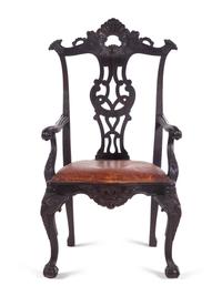 A Portuguese Walnut Armchair