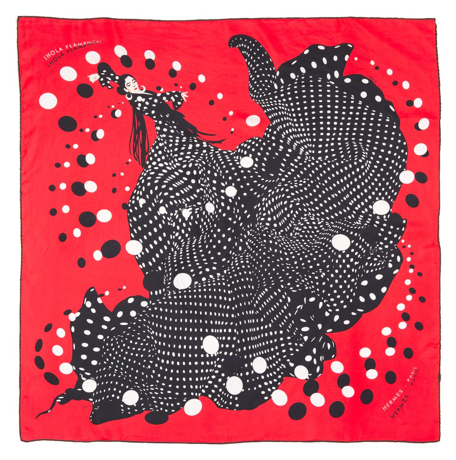 An Hermes 90cm Silk Scarf, 36" x 36".