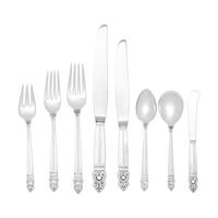 An American Silver Flatware Service