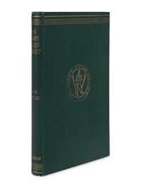 [NATURAL HISTORY]. WALLACE, Alfred Russel (1823-1913). Is Mars Habitable? London: Macmillan and Co., 1907.