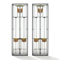 Pair of Stained Glass Windows