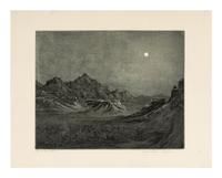 Two Works: Desert Night, Arizona and Moonlight, Holbrook, N.M.