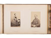 [CIVIL WAR]. A trio of CDV albums identified to the Heath, Higginson, and Shaw families of Massachusetts, highlighted by cartes de visite of Col. Robert Gould Shaw, 54th Massachusetts African American Infantry, his sisters, and other officers.