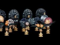 47 Chinese Lamp Finials
