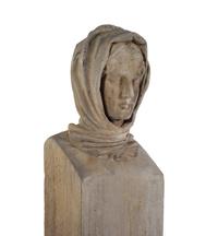 A Pair of Cast Stone Garden Herms
