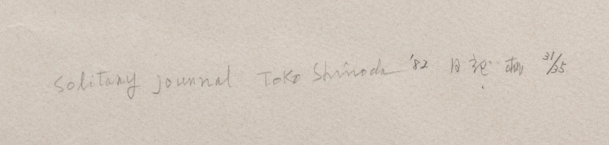 Toko Shinoda (Japanese, 1913-2021)