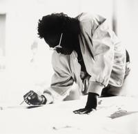 Herman Leonard (1923-2010) Miles Davis, Malibu, 1989