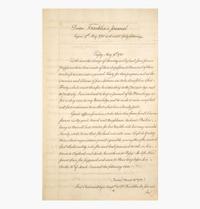 [Americana] [Treaty of Paris] [Franklin, Benjamin, and John Adams, and John Jay, et al.] Contemporary Manuscript Letterbook of the Peace Negotiations between the United States and Great Britain