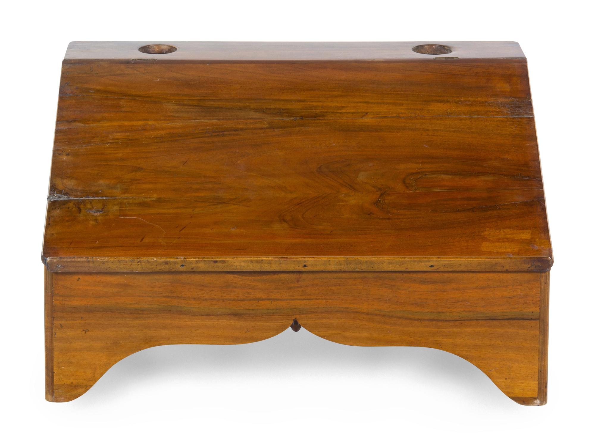 An American Mahogany Table-Top Writing Desk