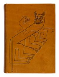 [SOBOTA, Jan (1939-2012), binder, his copy]. AUGUSTA, Josef (1903-1968). Divy Prasveta . Prague: Touzimsky & Moravec, 1942.