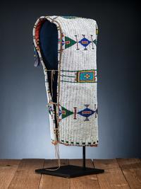 Sioux Beaded Hide Cradle