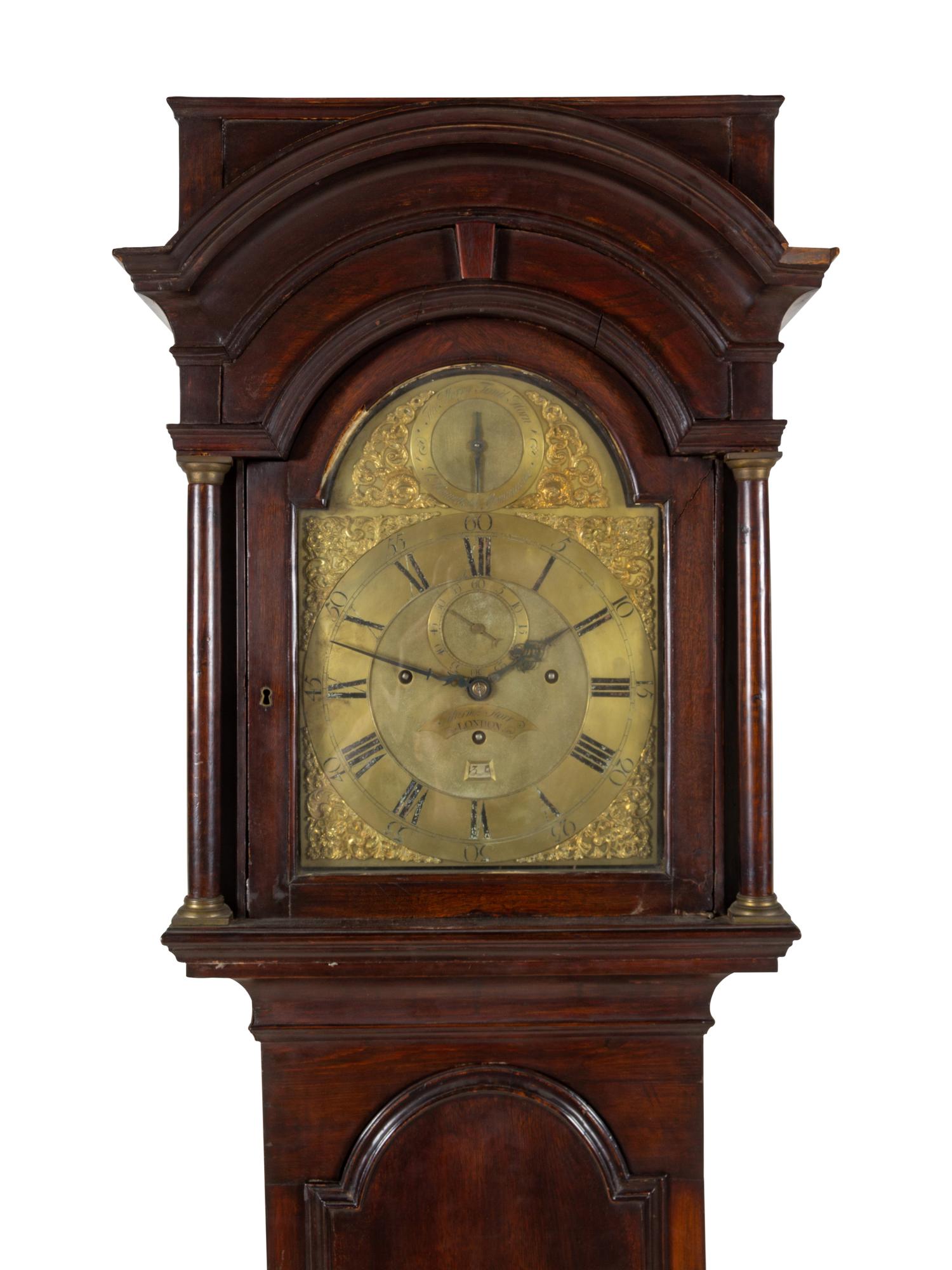 A George III Mahogany Tall Case Clock