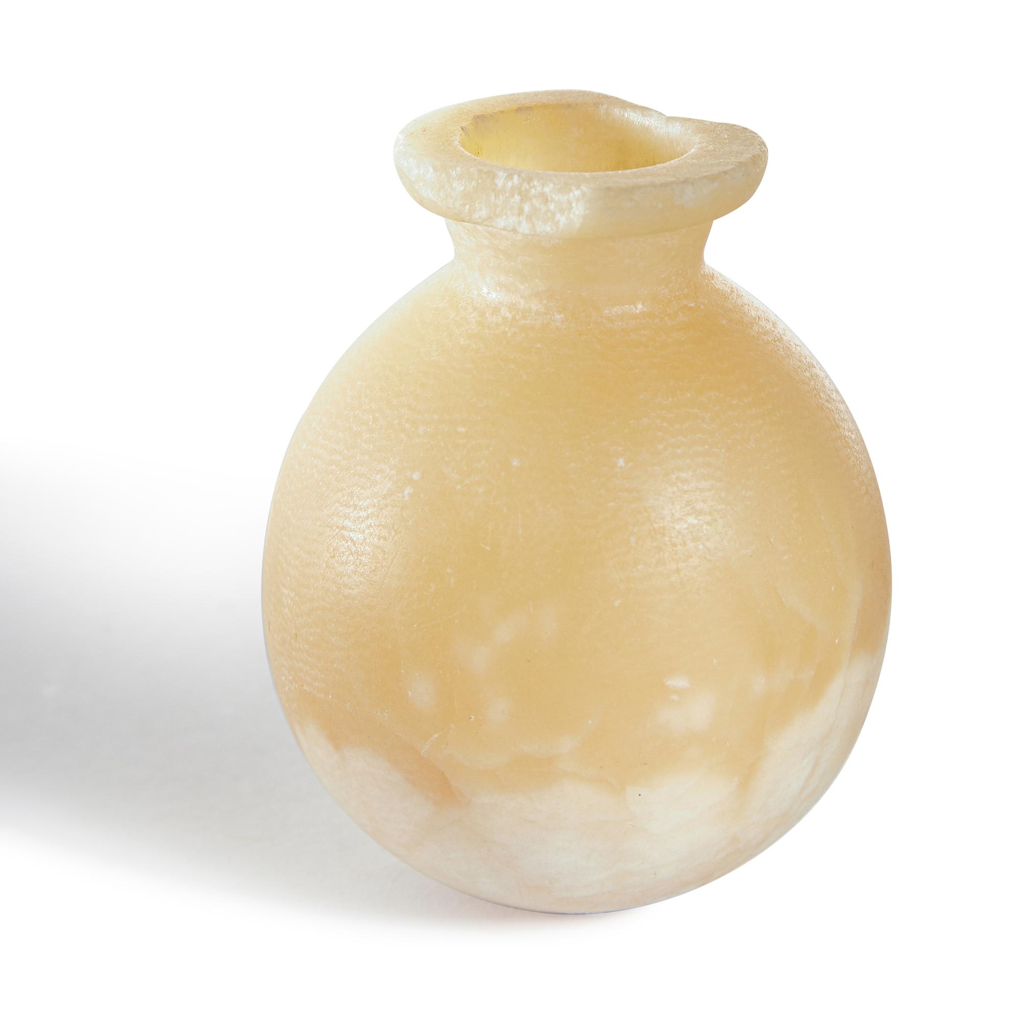 An Egyptian Alabaster Vessel