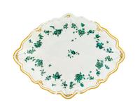 A Chelsea Derby Porcelain Lozenge-shape Dish — C. 1775
