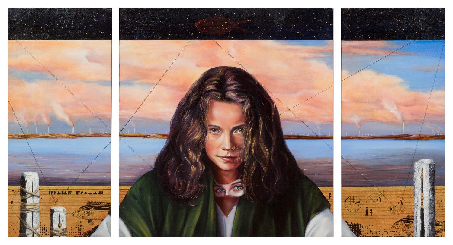 Spawning Grounds , 1991 (triptych)