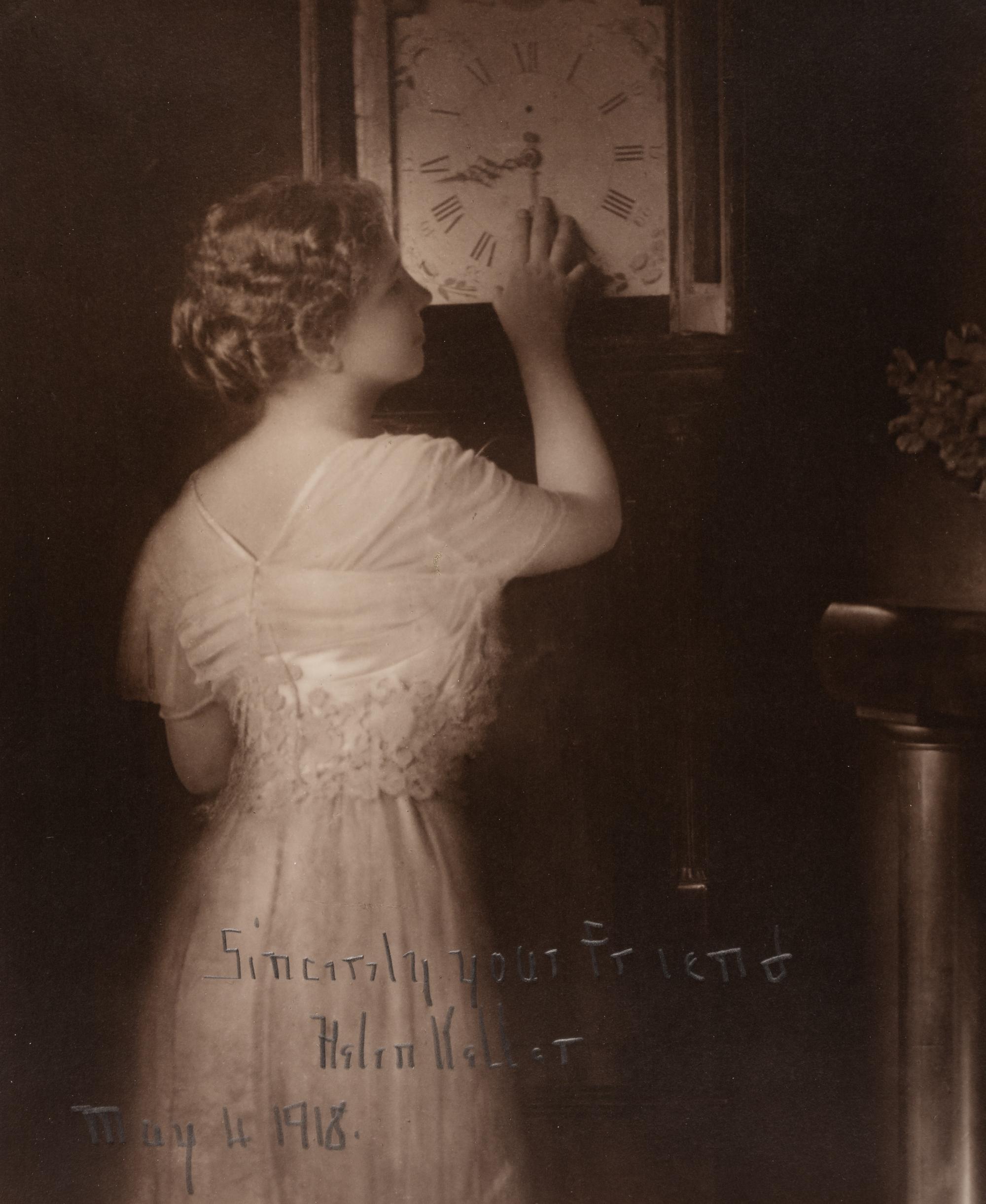 KELLER, Helen Adams (1880-1968) and Michael ANAGNOS (1837-1906 ). A small archive of materials related to Keller and Anagnos, including: