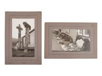 [NATIVE AMERICANS - LATE INDIAN WARS]. 7 photographs, incl. views of Sitka, Alaska, by LAROCHE.