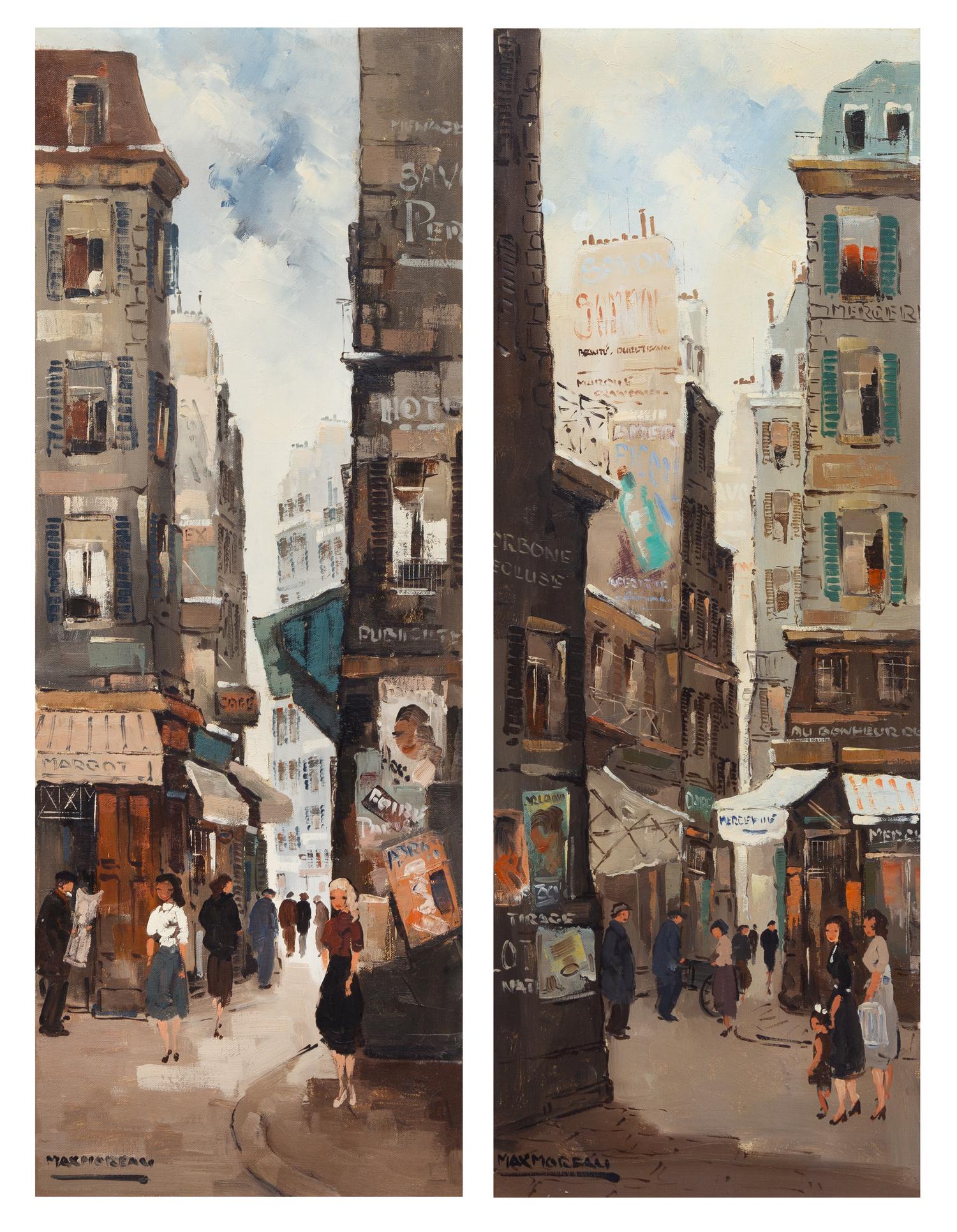 The Streets of Paris (a pair of works)